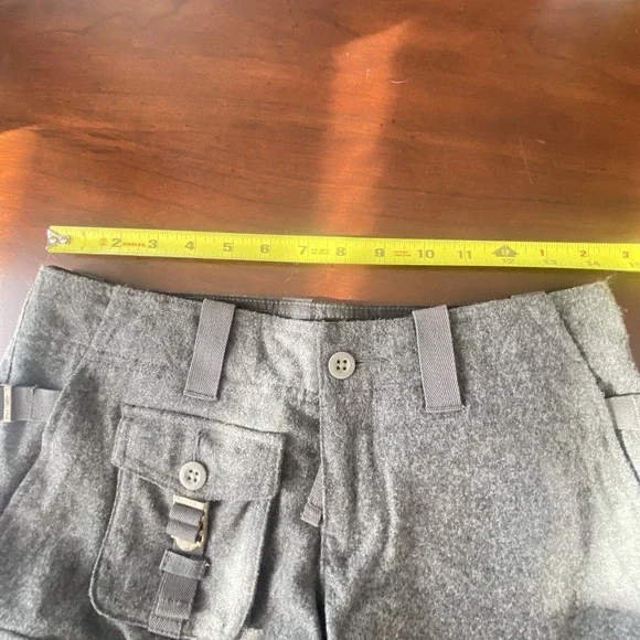 Ralph Lauren Blue Label Rugby Gray‎ Rare Jodhpurs Pants Wool Sz 0 - Picture 5 of 16